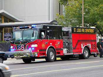 Proceeds from the bonds are supporting the purchase of firefighting equipment and other essential capital projects. (Pictured: St. Louis Fire Department Engine No. 28)