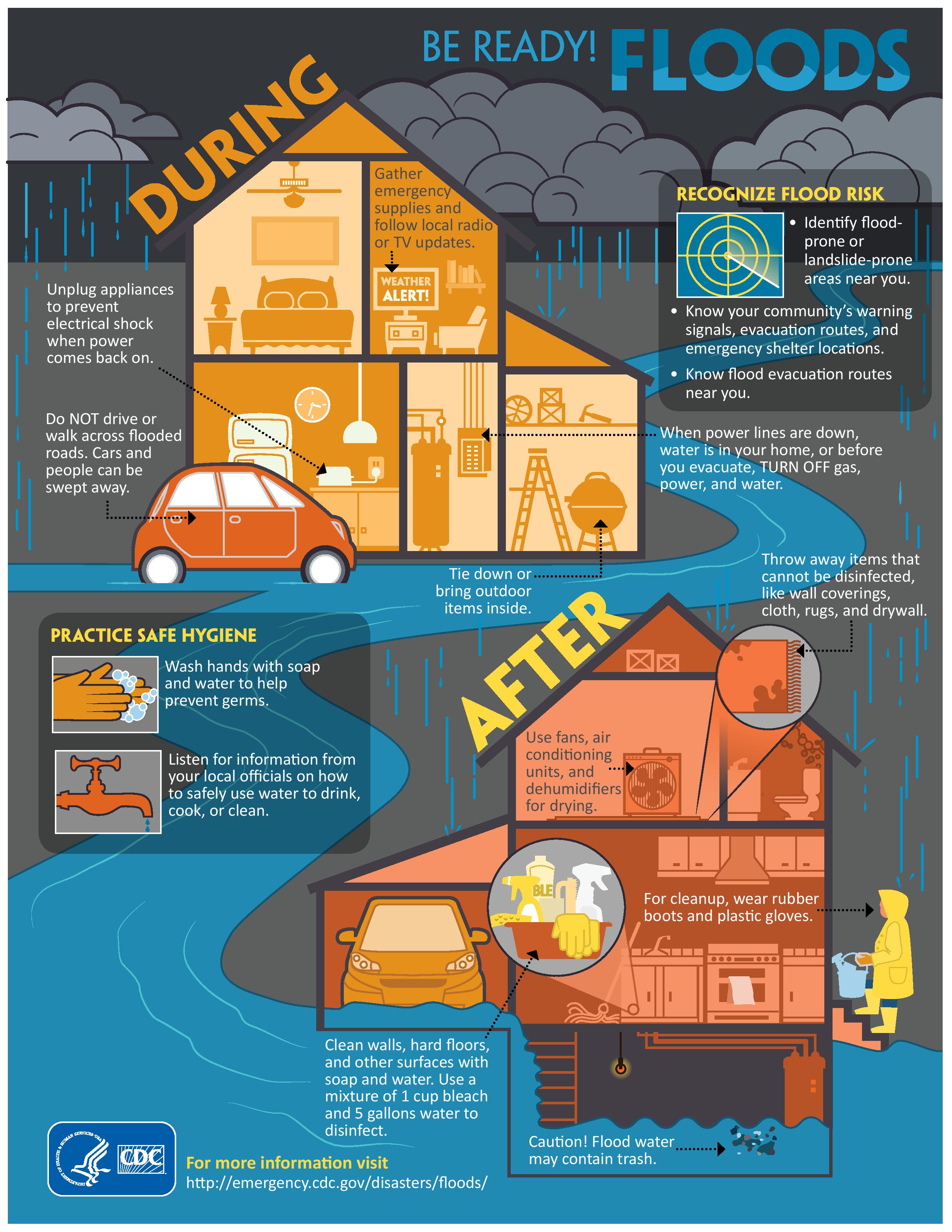 Natural Disaster Information Poster