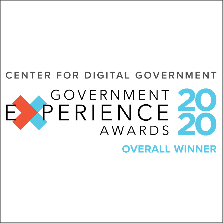 2020 Government Experience Award Square Logo