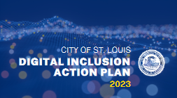 Cover page of the STL Digital Inclusion Action Plan