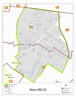 Bevo Mill Neighborhood Map