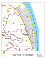 Near North Riverfront Neighborhood Map