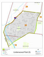 Lindenwood Park Neighborhood Map