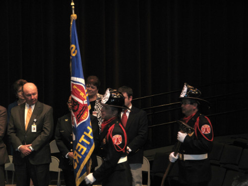 St. Louis Fire Department Honor Guard opens ceremony