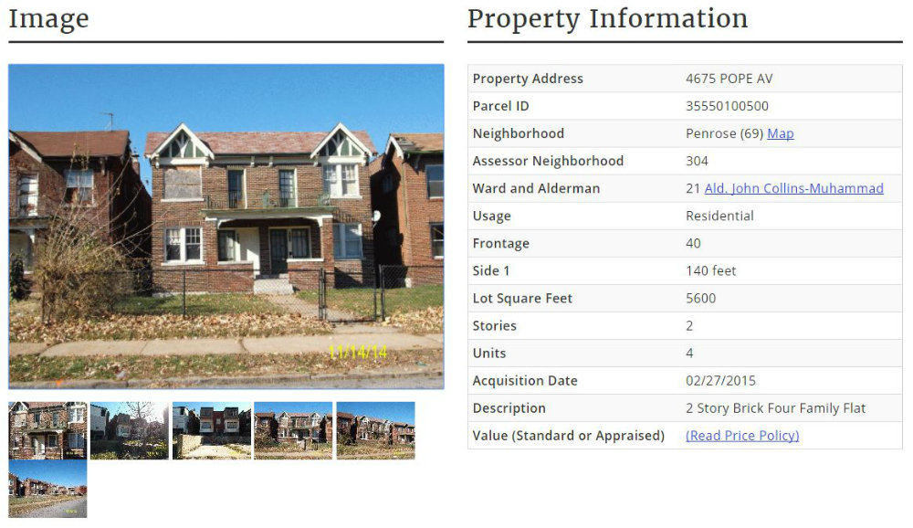 LRA Search Results for Property Details