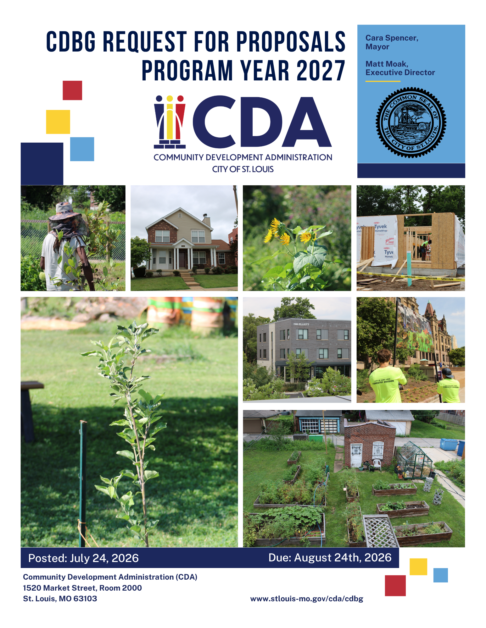 2027 CDBG RFP cover page thumbnail