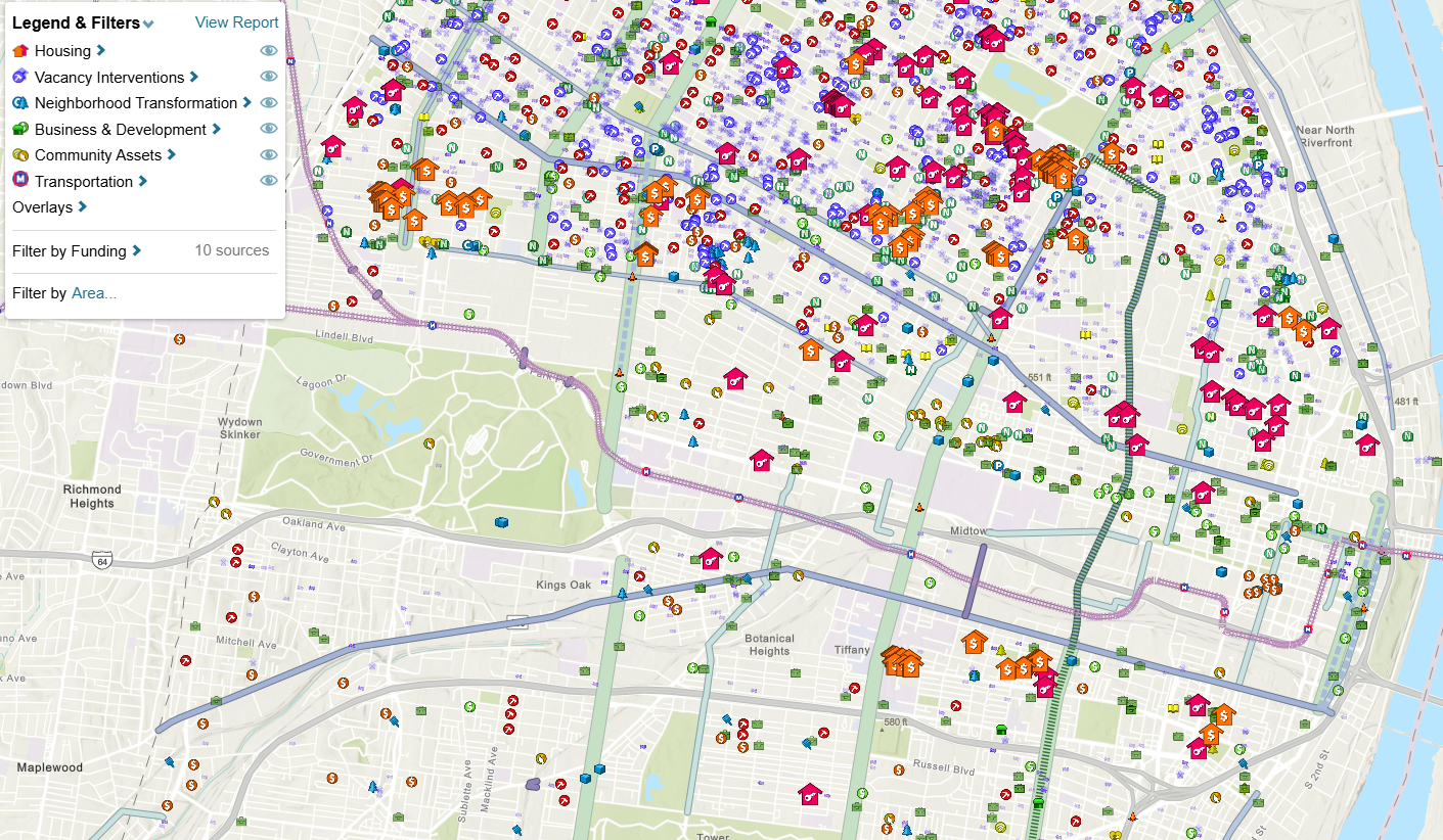 CDA Investments Map Thumbnail