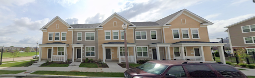 Preservation Square- google street view townhomes Preservations Square homes. Photo from Google Streetview