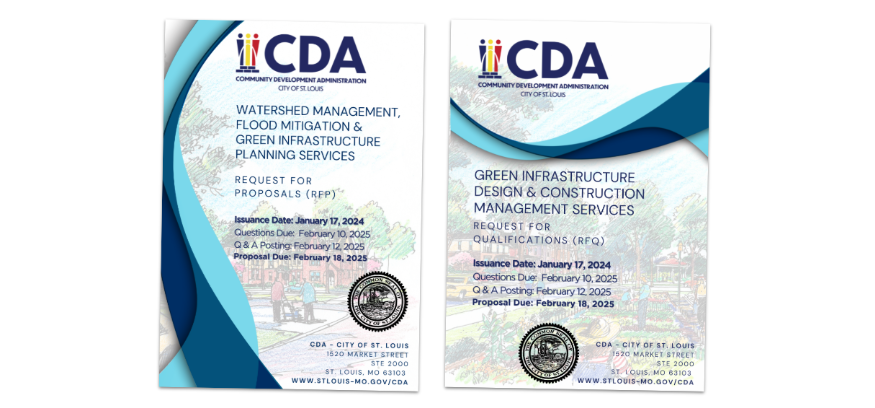 Thumbnails of the RFP and RFQ cover