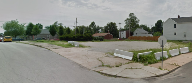TGCDC Lot 3506 Morgan Ford Road prior to new in-fill home construction.