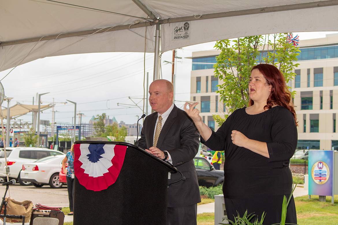 Cortex Metrolink Station Grand Opening