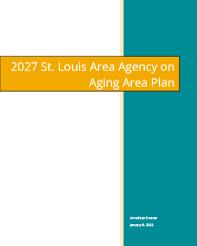 2027 St. Louis Area Agency on Aging Area Plan Cover