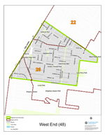 West End Neighborhood Map