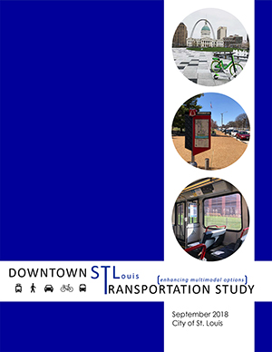 Downtown St Louis Multimodal Transportation Study cover page