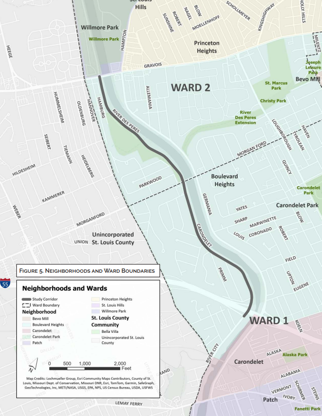 River Des Peres (Gravois to I-55) Traffic Study