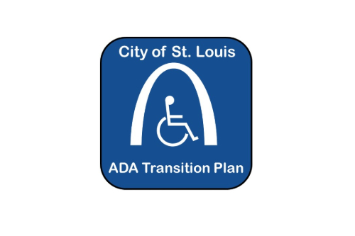 Logo for the City of St. Louis' ADA Transition Plan