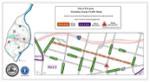 Location of the Chouteau Avenue Traffic Study in St. Louis, Missouri