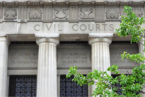 Civil Courts Building in St. Louis, Missouri