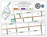 Location of the Lindell Boulevard Safety Study in St. Louis, Missouri