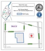 Location of the Public Safety Answering Point (PSAP) facility construction project in St. Louis, Missouri