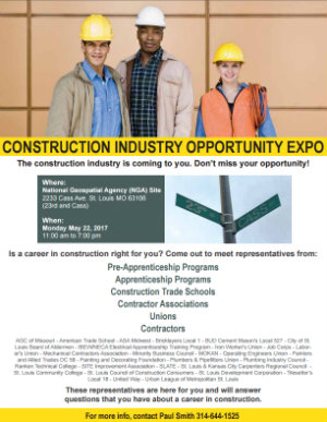 Construction Industry Opportunity Expo 2017 Flyer