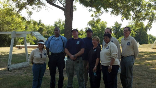 Citizens Academy Alumni Association (CAAA) Officers and K-9 Center personnel