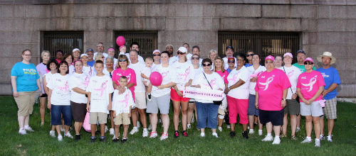 Collector of Revenue Susan G. Komen St. Louis Race for the Cure group picture June 23, 2012