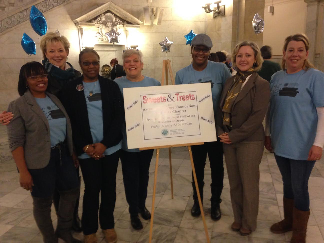 Photo from the Recorder of Deeds Charity Bake Sale on Jan. 22, 2016